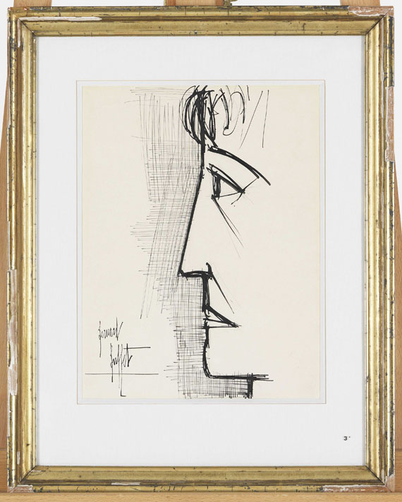 Bernard Buffet - Profilbildnis - Frame image