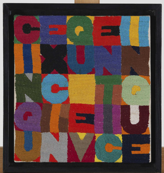 Alighiero E. Boetti - Cinque x cinque venticinque - Frame image