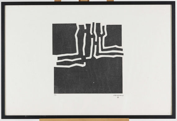 Eduardo Chillida - Beltza III - Frame image