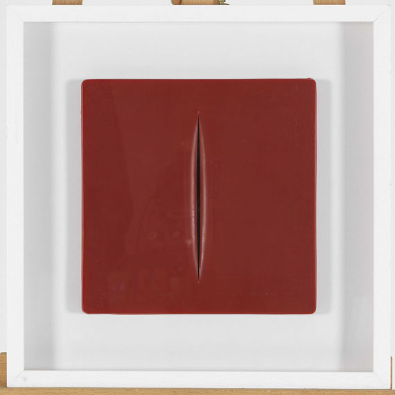 Lucio Fontana - Concetto Spaziale - Frame image