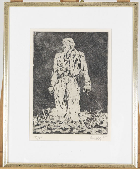 Georg Baselitz - Der Hirte - Frame image