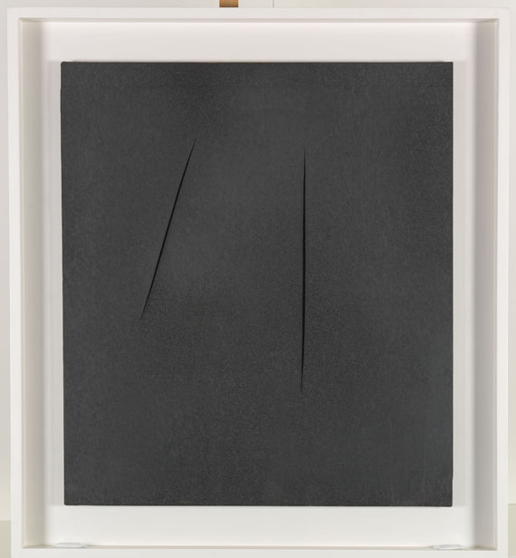 Lucio Fontana - Concetto Spaziale, Attese - Frame image