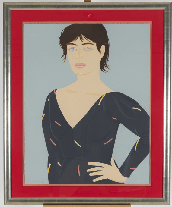 Alex Katz - Grey Dress - Frame image