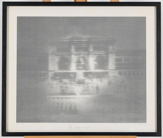 Gerhard Richter - Bahnhof (Hannover) - Frame image