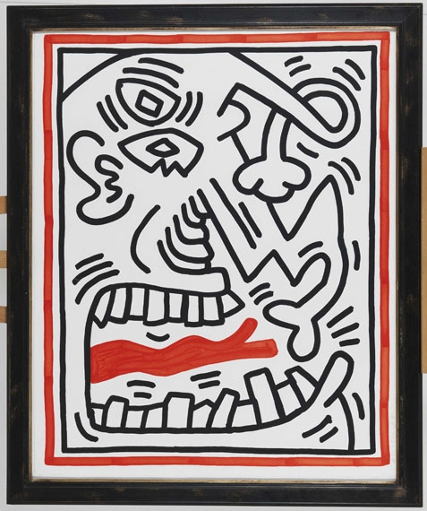 Keith Haring - Ohne Titel - Frame image