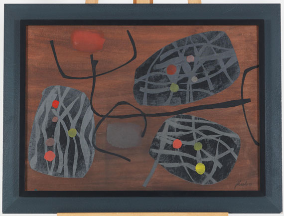 Fritz Winter - Gartenwege - Frame image
