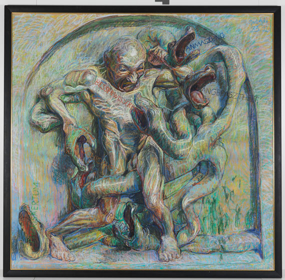 Johannes Grützke - Laokoon - Frame image