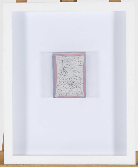 Günther Uecker - Hommage à Achim von Arnim und Clemens von Brentano - Frame image