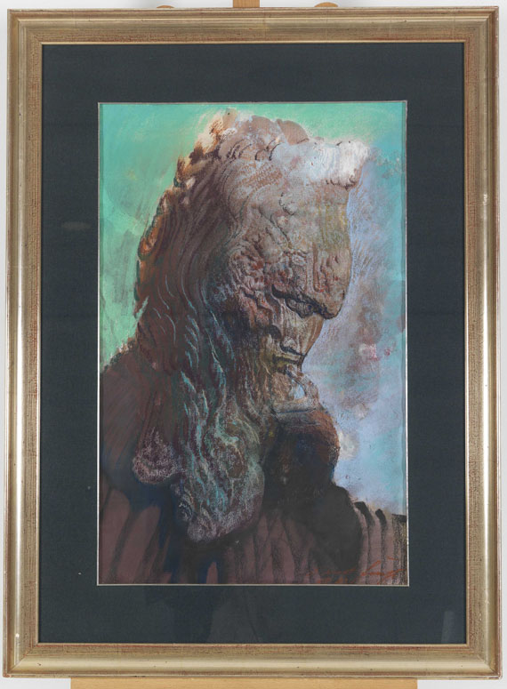 Ernst Fuchs - Kopf - Frame image