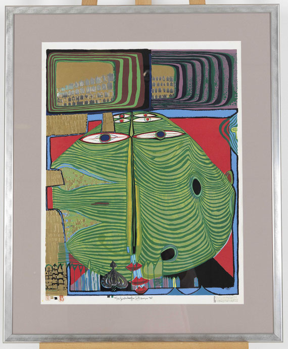 Friedensreich Hundertwasser - King Kong - Frame image