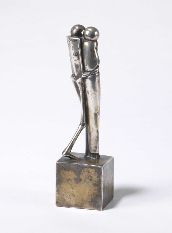 Fritz Koenig - Tod und Mädchen - Back side