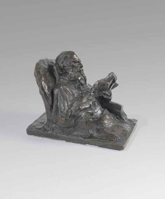 Ilja Jakovlevic Ginzburg - Tolstoi, lesend - 