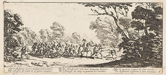 Jacques Callot - Les Misères et les Malheurs de la Guerre - Les Grands Misères de la Guerre - 