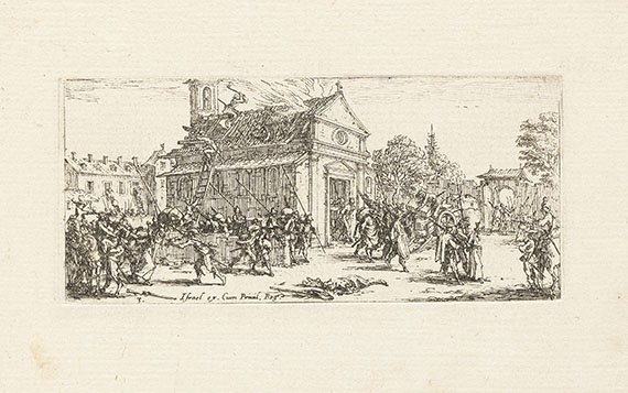 Jacques Callot - Misère de la Guerre - Les Petits Misères de la Guerre - 