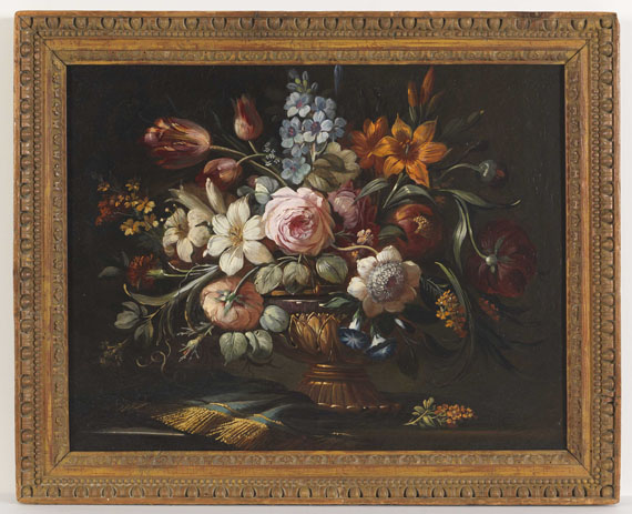 Pier Francesco Cittadini Il Milanese - Zugeschrieben - Blumenstillleben in Prunkvase