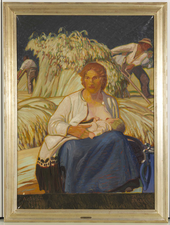 Erich Erler - Kornernte - Frame image