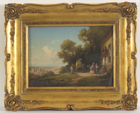 Willy Moralt - Der Abschied des Besuchs - Frame image
