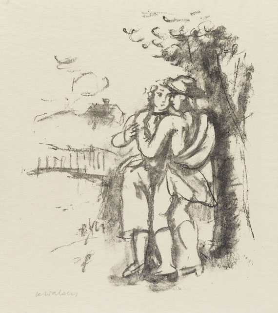 Karl Walser - Goethe, J. W. von, Gedichte, 1926. - 