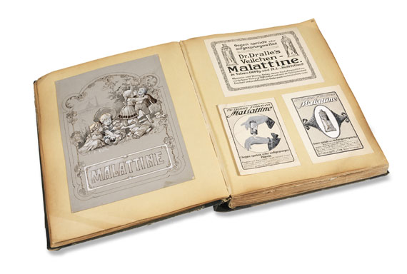 Georg Justus Dralle - Musterbuch. Um 1907-1912. - 