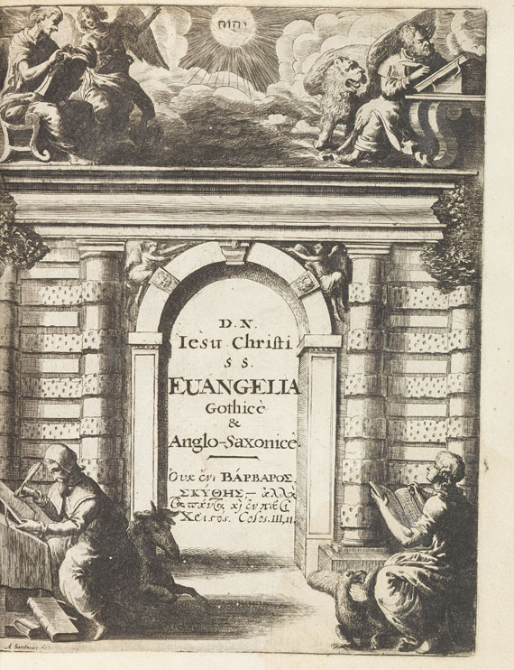Biblia gothica - Jesu Christi Evangeliorum (1665).