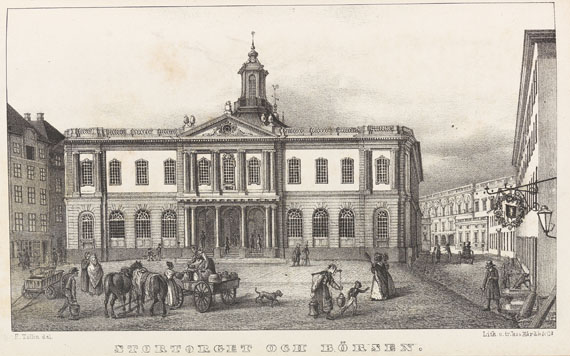   - Utsigter af Stockholm. Ca. 1840. - 