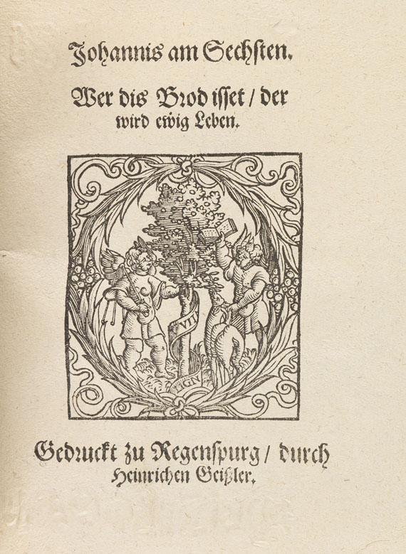 Martin Luther - Das der freye Wille nichts sey. 1559.