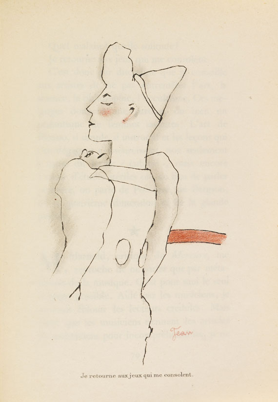 Jean Cocteau - Le secret professionel. 1925. - 