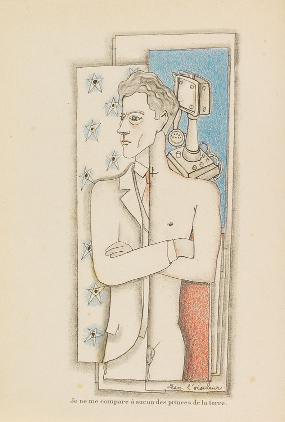 Jean Cocteau - Le secret professionel. 1925. - 