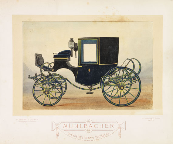   - Album mit 30 kolor. Fotografien der Fa. Mühlbacher. Um 1885 - 