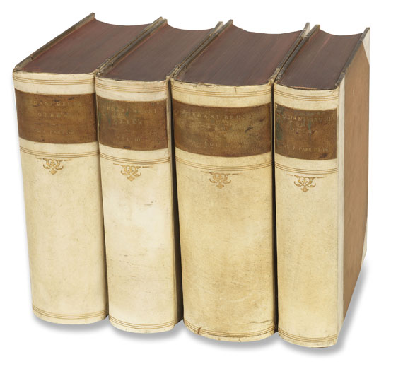 Giordano Bruno - Opera latine conscripta. 1879-91. 3 Bde. in 4. - 