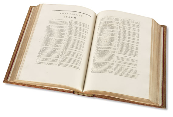   - Biblia Latina. Bibliorum Sacrorum. 2 Bde. 1785 - 