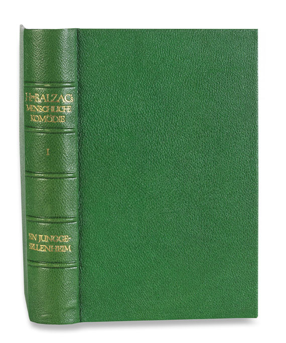 Honoré de Balzac - Menschliche Komödie. 1908-11. 16 Bde.