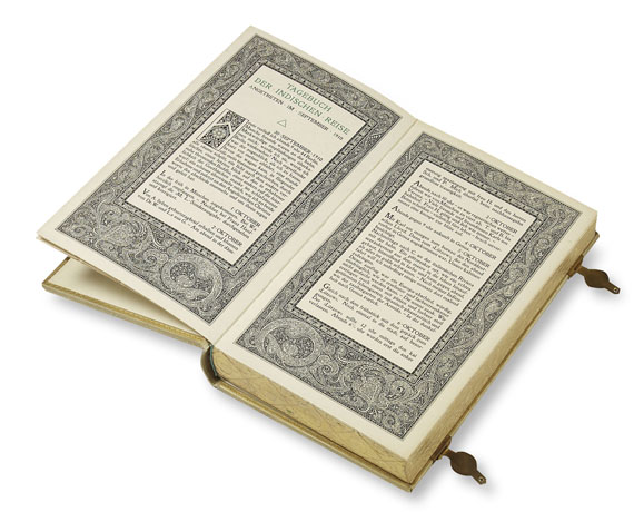 Melchior Lechter - Tagebuch der indischen Reise. 1912. - 