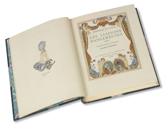 Pierre A. F. Choderlos de Laclos - Les liaisons dangereuses. 1934. 2 Bde. - 