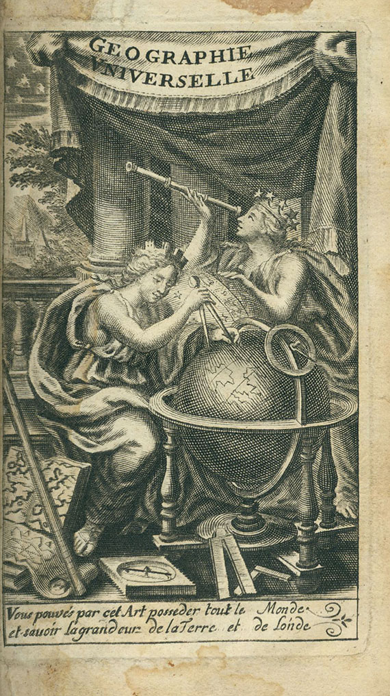 A. P. de La Croix - Nouvele metode pour aprendre la geographie universele. 3 Bde. 1717