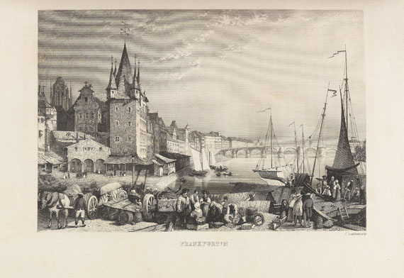   - Das malerische und romantische Deutschland. 11 Tle. in 7 Bdn. Um 1840 - 