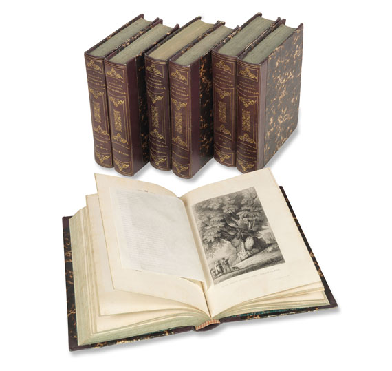   - Das malerische und romantische Deutschland. 11 Tle. in 7 Bdn. Um 1840 - 