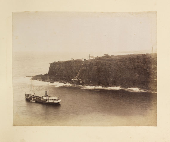   - Hawaii. Sammlung von Reisefotographien. 2 Bde. 1880ff. - 