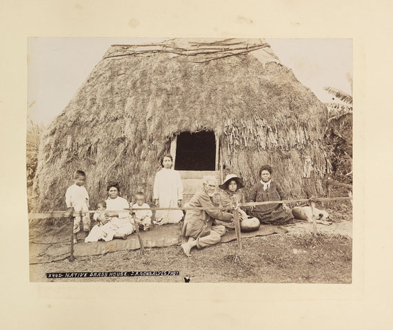   - Hawaii. Sammlung von Reisefotographien. 2 Bde. 1880ff. - 