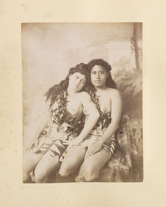   - Hawaii. Sammlung von Reisefotographien. 2 Bde. 1880ff. - 