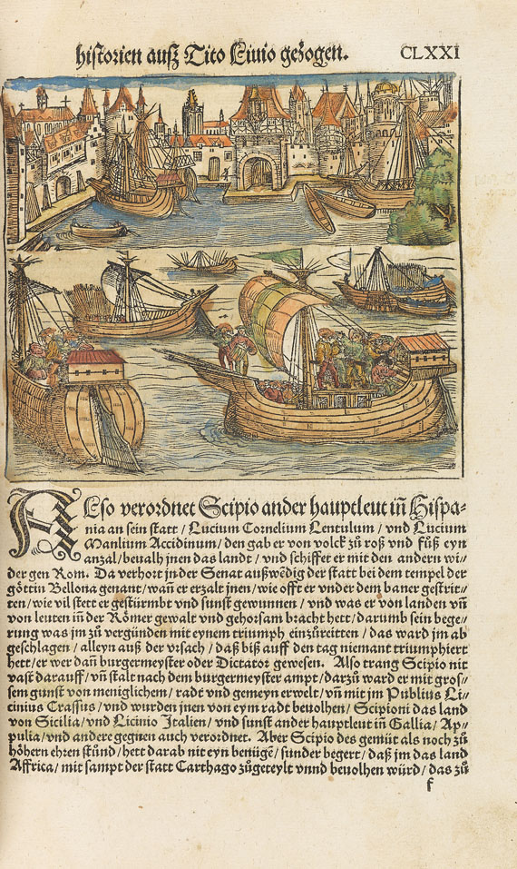 Titus Livius - Römische Historien. 1533. - 