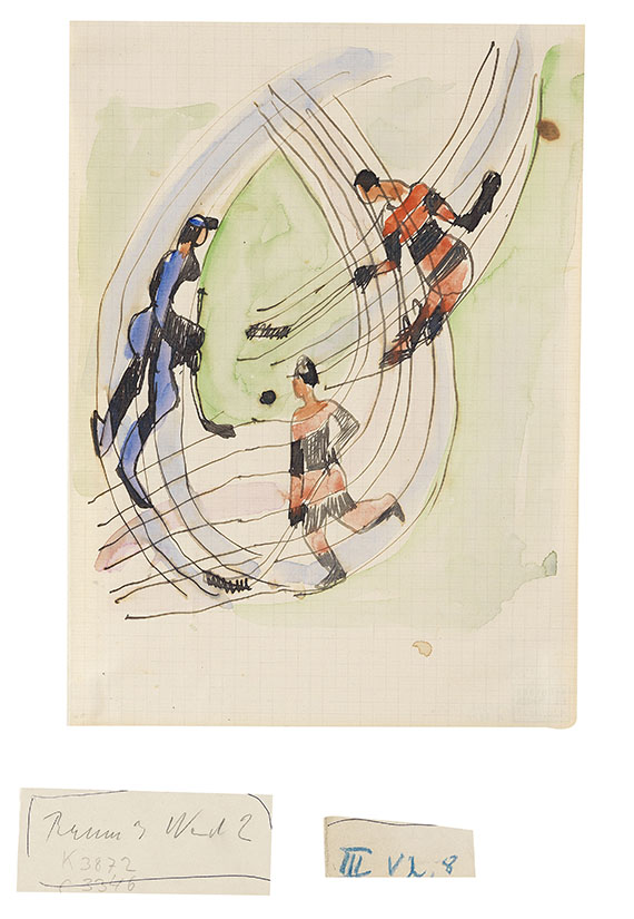 Ernst Ludwig Kirchner - Hockeyspieler - 