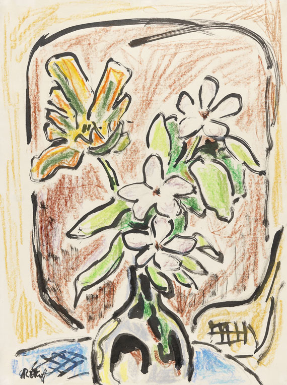 Karl Schmidt-Rottluff - Blumenstrauss