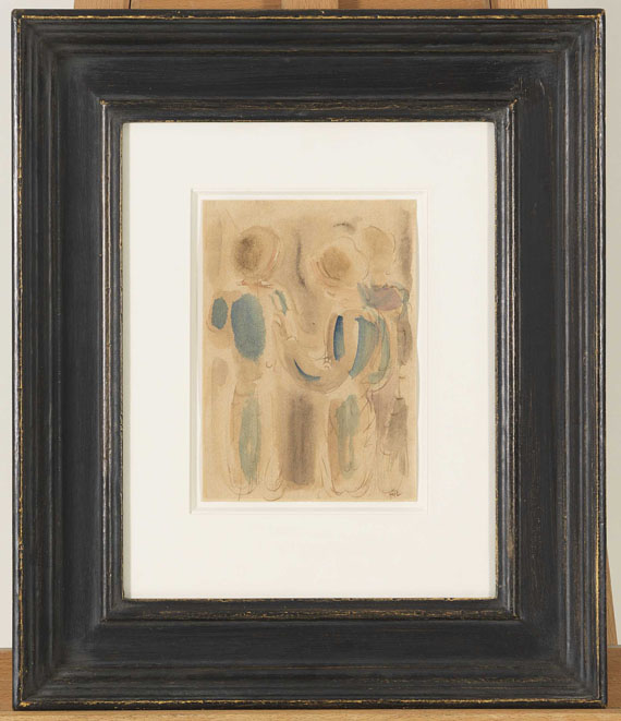 Oskar Schlemmer - Drei Stehende Figuren - Frame image