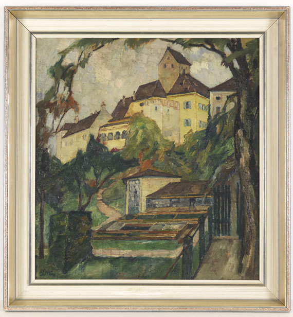 Leo Putz - Schloss Seefeld IV - Frame image