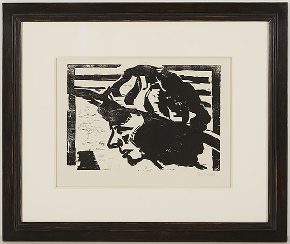 Emil Nolde - Junges Mädchen I - Frame image