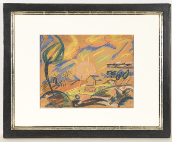 Franz Wilhelm Seiwert - Morgen auf dem Lande - Frame image