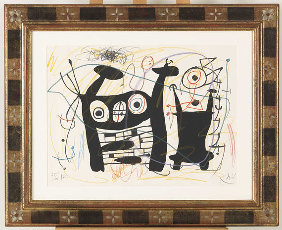 Joan Miró - Ohne Titel - Frame image