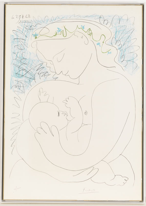 Pablo Picasso - Grande Maternité - Frame image