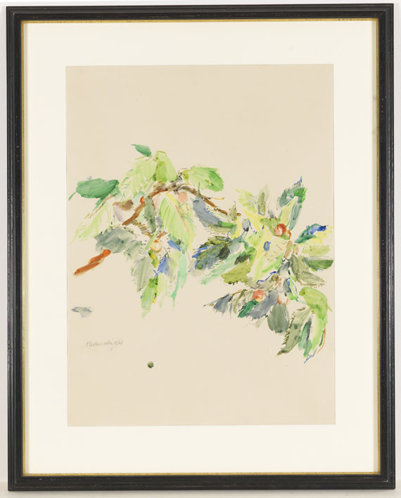 Oskar Kokoschka - Kirschzweig - Frame image